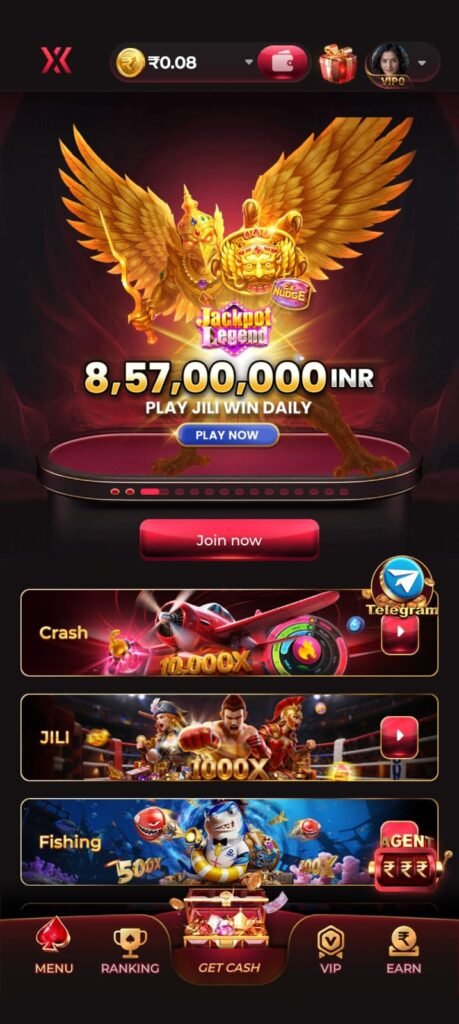 iX7 Game homepage banner featuring online multiplayer gameplay interface
